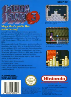 Mega Man 3 (USA) (Virtual Console) box cover back